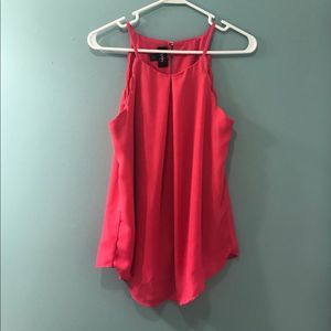 BY & BY “Size M” Pink Scalloped Blouse